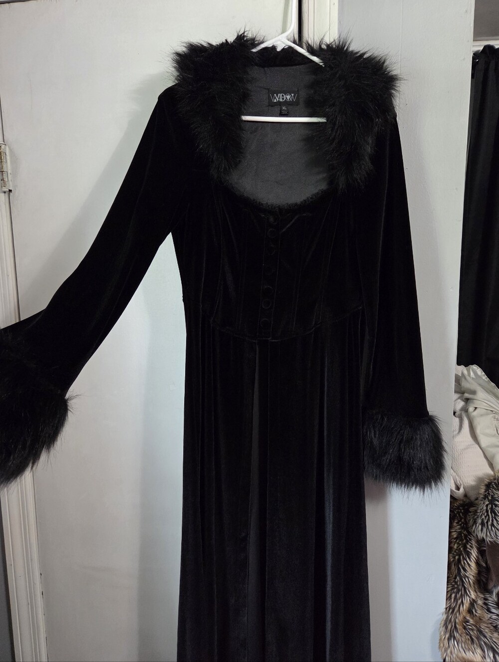 Widow Blind Belief Corset Top - Picture 2 of 6